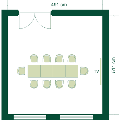 Sala <span style="color: var(--gold);">Zielona</span> 9